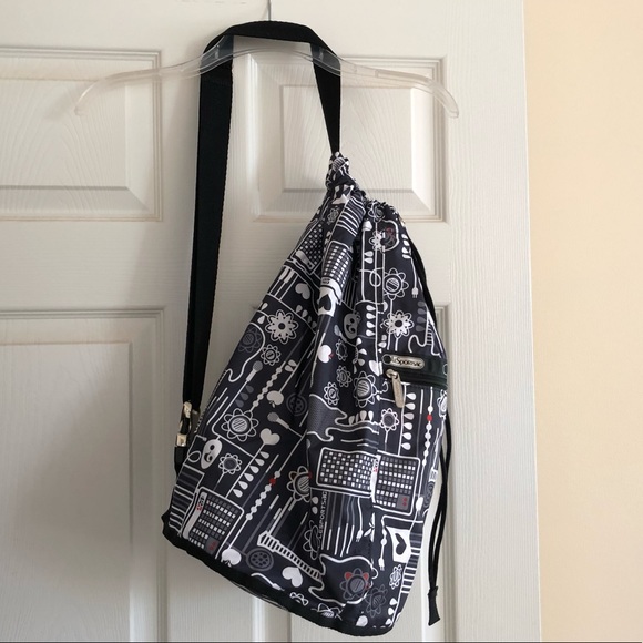 Lesportsac Handbags - LeSportsac Crossbody Drawstring Duffle